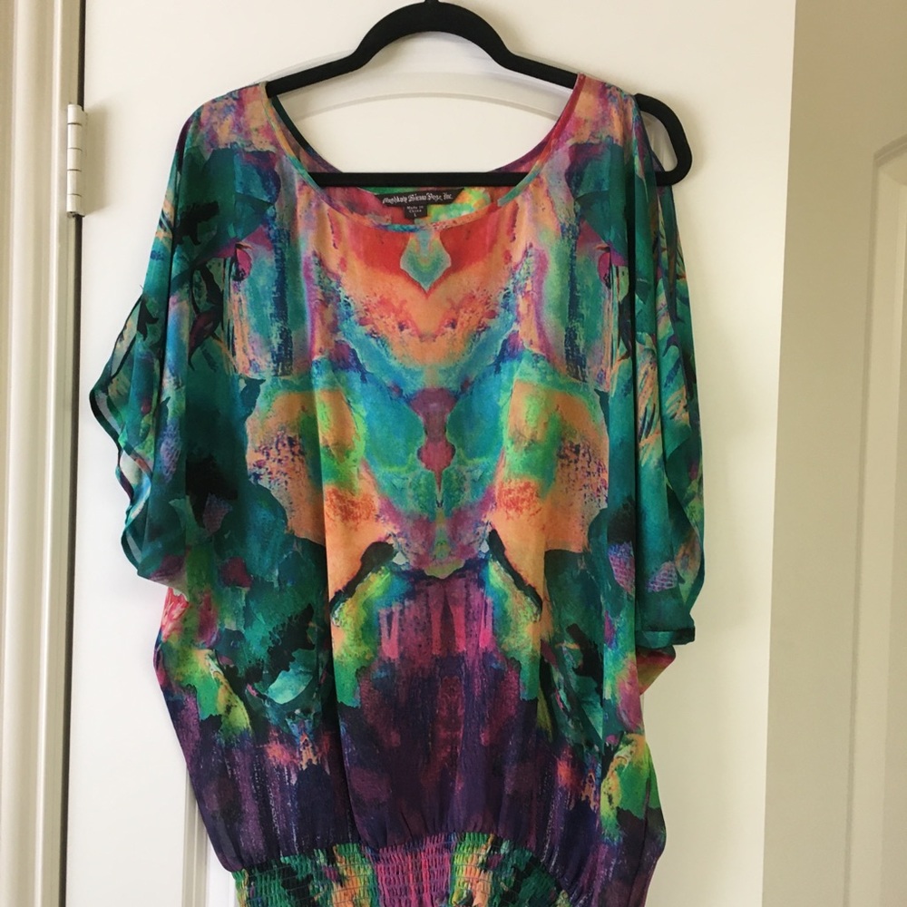 Pretty jewel-tone top